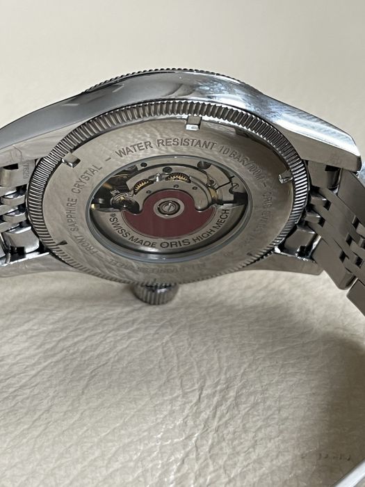 Oris Big Crown small second Pointer Day