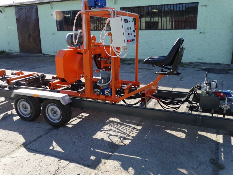 Trak taśmowy, przewożny, pełna hydraulika, torowisko 12 mb.