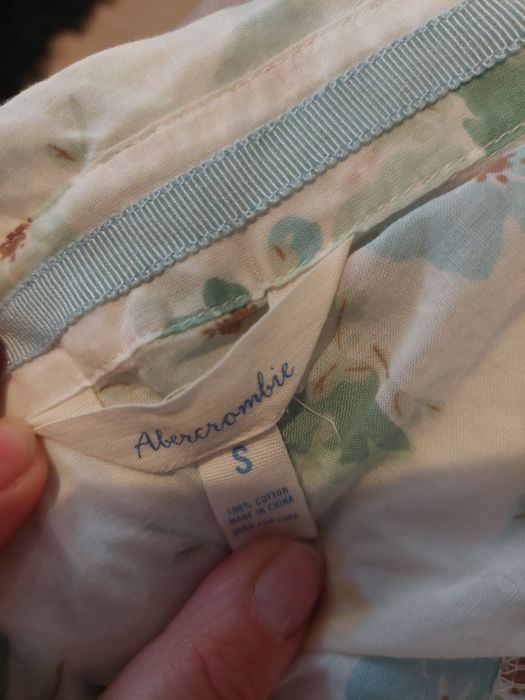 Bawełniana koszula w kwiaty