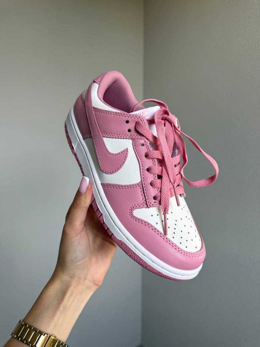 !АКЦІЯ! Nike SB Dunk Pink White 36 37 38 39 40 | найк сб данк рожеві