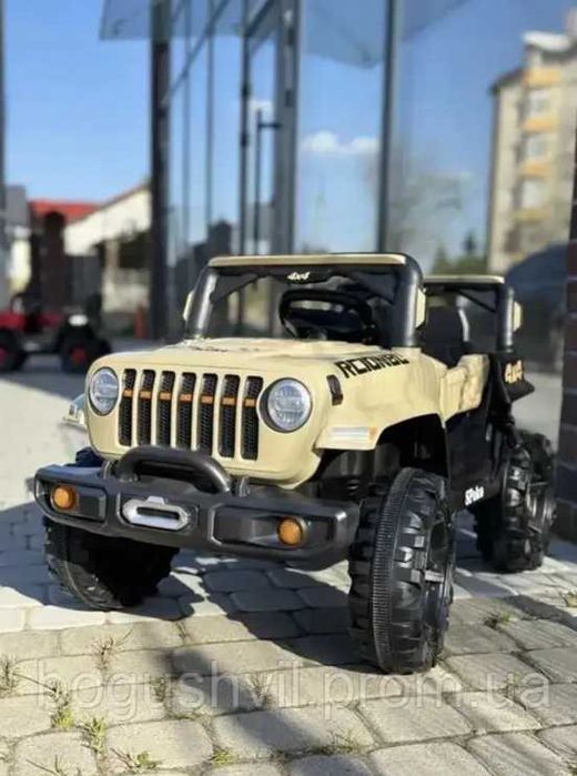 ‼️ Дитячий електромобіль Джип (Jeep) 12V з пультом Детская машинка на подарунок