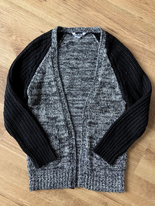 Gruby sweter kardigan