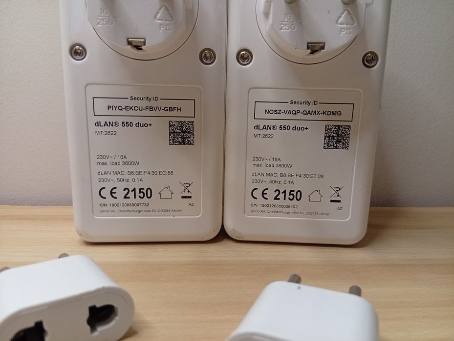 Transmiter sieciowy Devolo dLAN 550 Duo+ 2 adaptery + kabel LAN