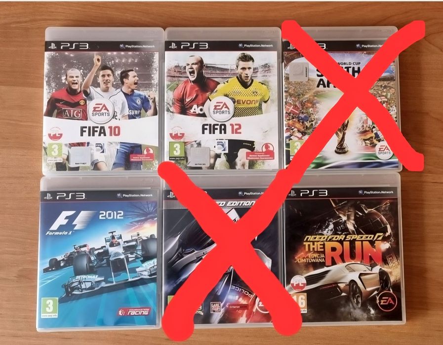 Zestaw gier PlayStation 3