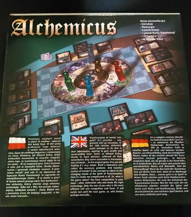 Alchemicus | Gra Planszowa | Stan IDEALNY | Kompletna