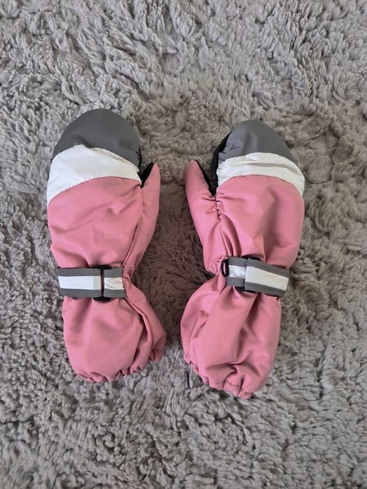 Rękawiczki narciarskie na dziewczynkę