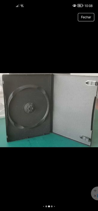 20 capas para DVD pretas