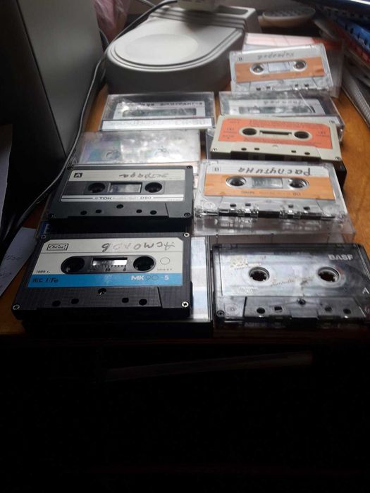 Продам аудиокассеты для кассетного магнитофона