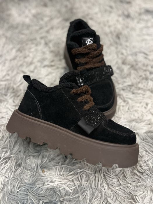 Ботинки натуральна замша