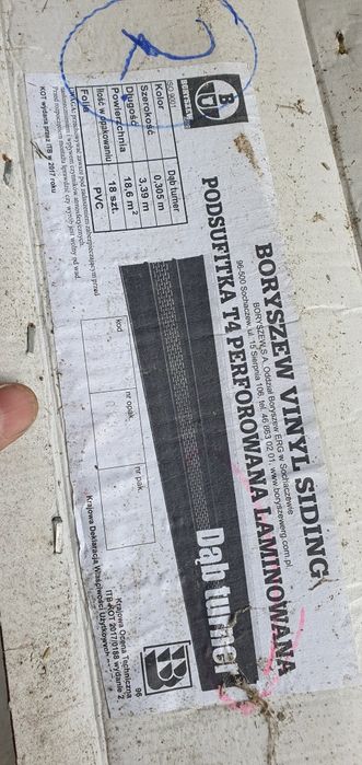 Podbitka dachowa Silver 2 , boryszew