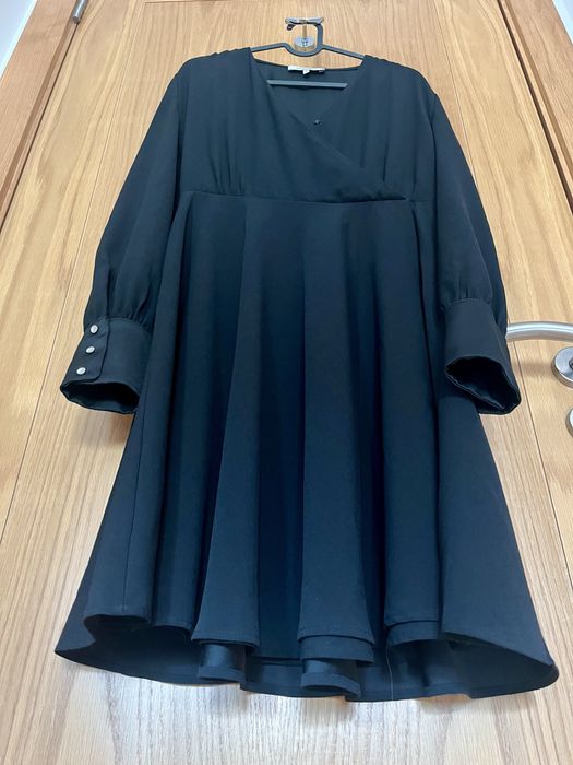 Vestido preto envelope - Morgan