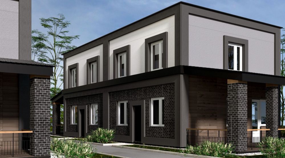 Продаєься 4 таунхауси у Фастівському районі Київської області.