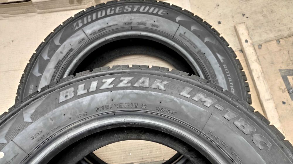 шини 215/65R16C Semperit. 10мм. Bridgestone резина зимова