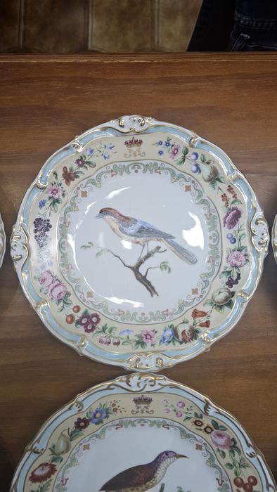 Coleção pratos L'Heure Royale - Rainha D. Maria II