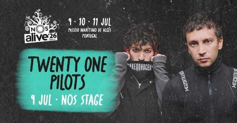 Bilhete NOS Alive 2026 - 9 julho