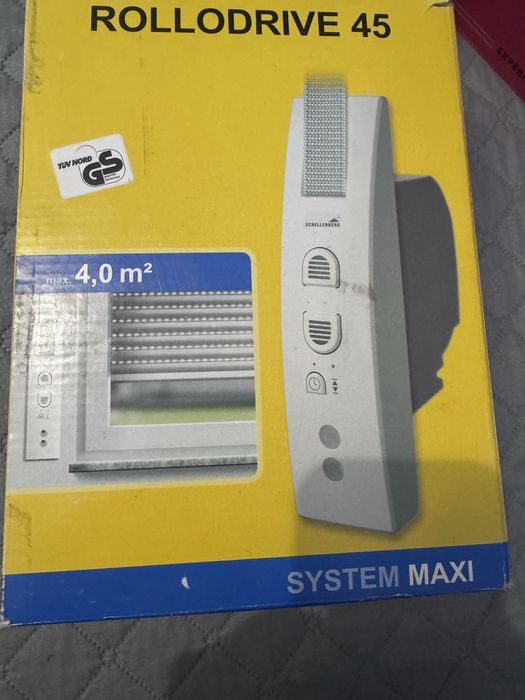 80 zł  elektryczny zwijacz do rolet Schellenberg RolloDrive 45.
