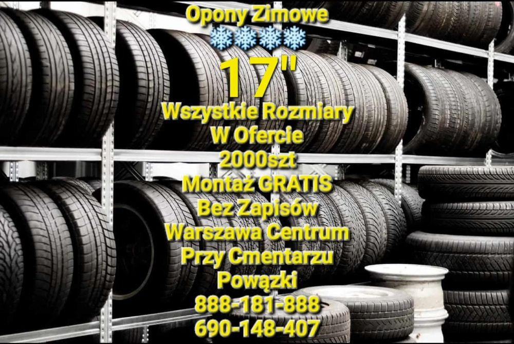 225/60/17 1 szt. od 80zł dayton zimowe** najtaniej w warszawie. gwara