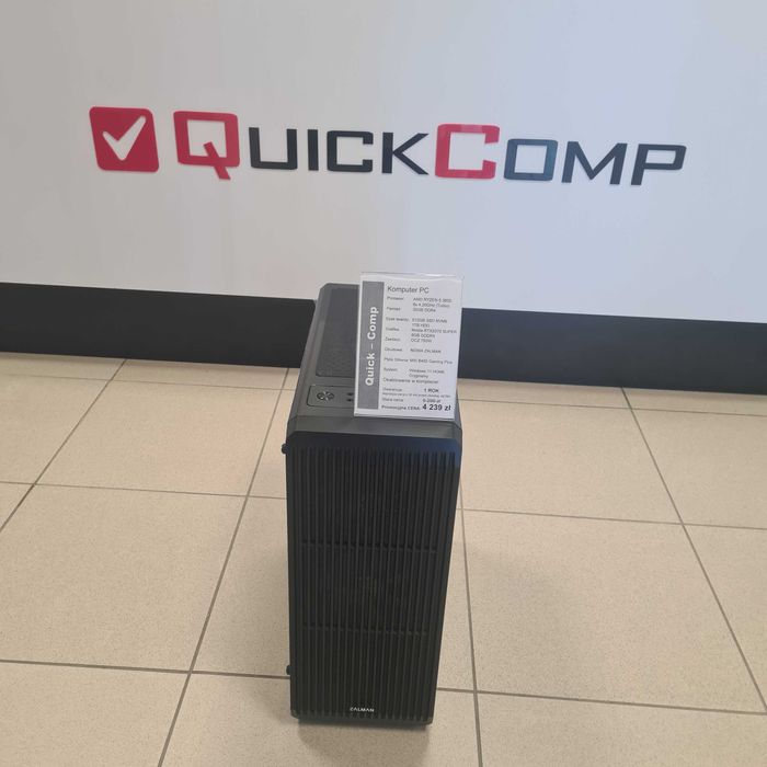 Komputer Gamingowy MOCNY RYZEN 5 6x4.20GHz / 32GB DDR4 / RTX2070 SUPER