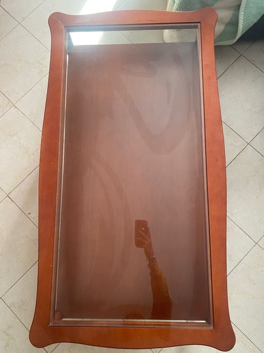 Mesa de centro cerejeira