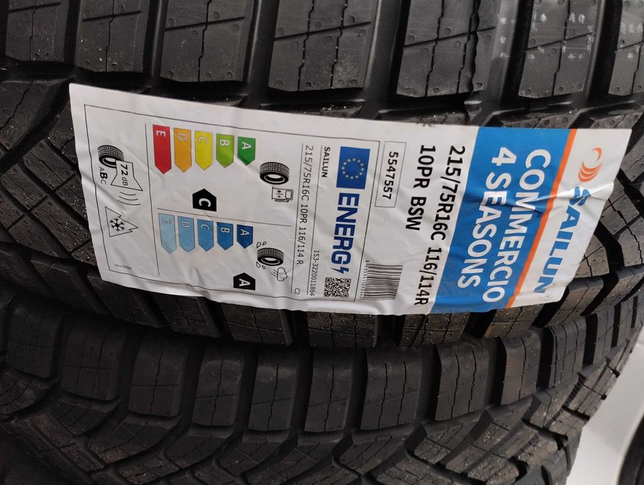 Opony NOWE wielosezon 215 75 16C