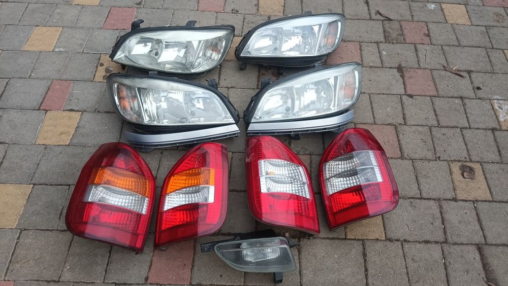 Фари, туманки, решітки