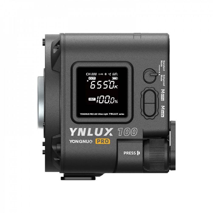 Студійне світло Yongnuo YNLUX100 PRO 120 W 2700-6500К тримачем і кейс