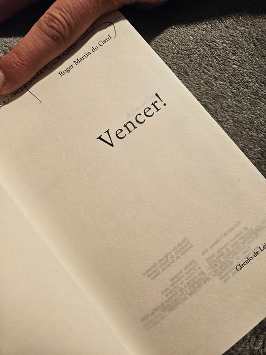 Vencer! – Roger Martin du Gard
