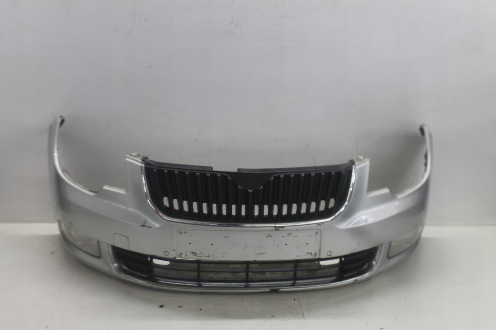 zderzak przód przedni 6x pdc skoda superb ii kol. la7w 08-13