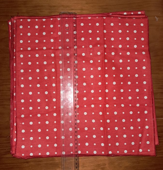 Conjunto de 6 guardanapos/ panos novos