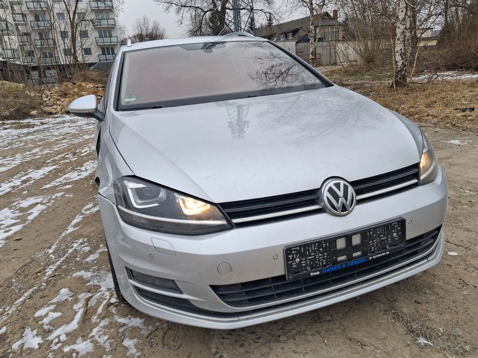 Volkswagen Golf Variant 2.0 Tdi 150KM Allstar 156000km BiXenon Navi Kamera Uszkodzony Jezdzacy
