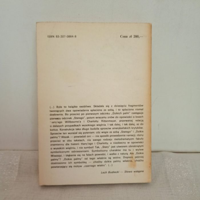 Dzikie palmy. William Faulkner