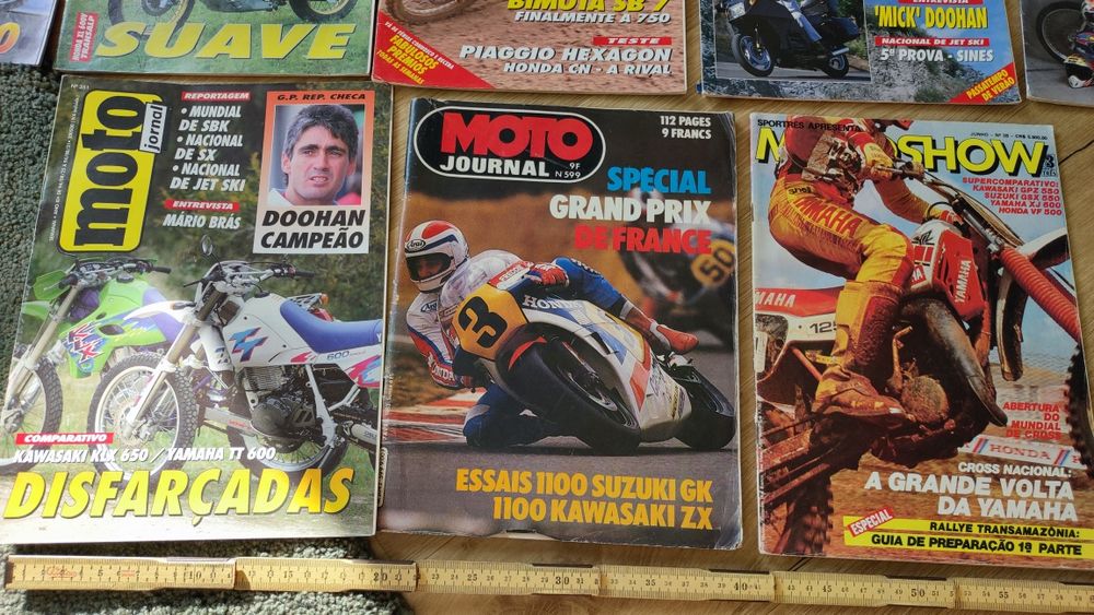 Revistas Moto Jornal Antigas