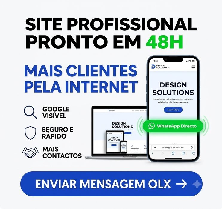 Criação de Websites e Lojas Online | Site Completo em 48h