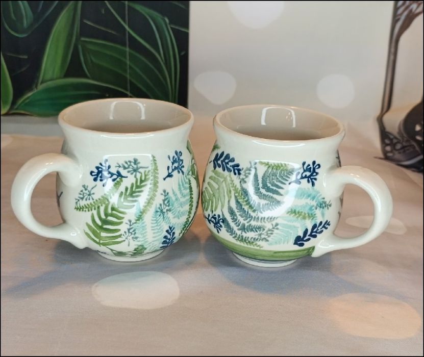 Kubek ceramiczny czeski 300 ml dwupak ceramika Bolesławiec
