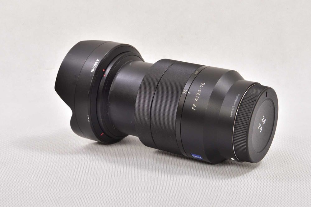 Obiektyw SONY Zeiss Vario-Tessar T* FE 4/24-70 ZA OSS stan idealny SEL2470Z
