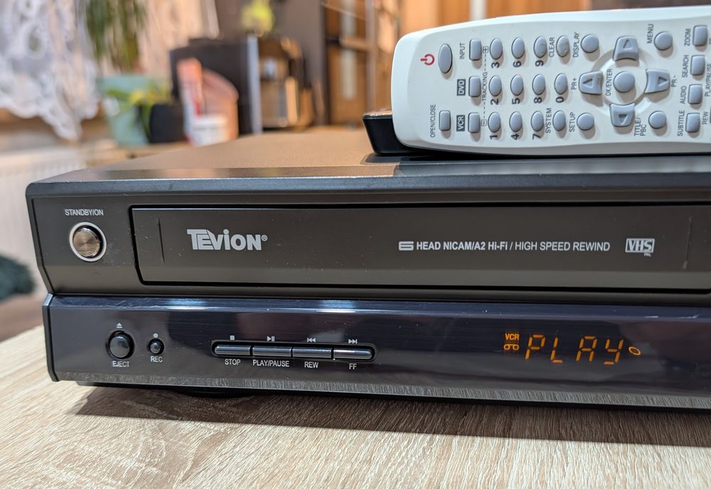 TEVION MD81664 #Nagrywarka DVD VHS #6HD #HDMI #USB #DV #PL Menu #DivX