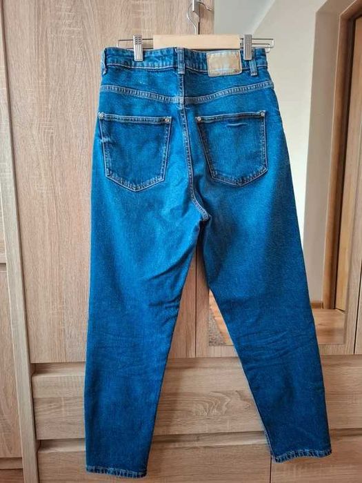 Zara jeansy wysoki stan