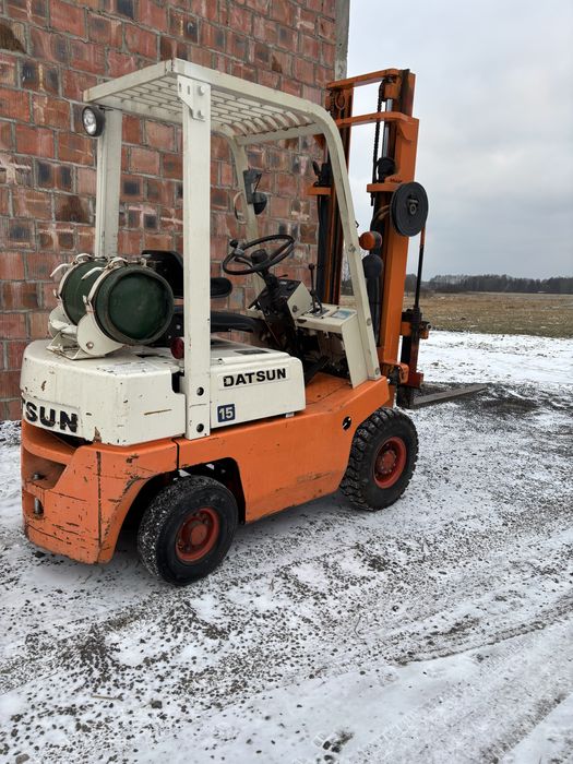 Wózek widłowy DATSUN/nissan 1500kg Benzyna/Gaz automat 6055mth