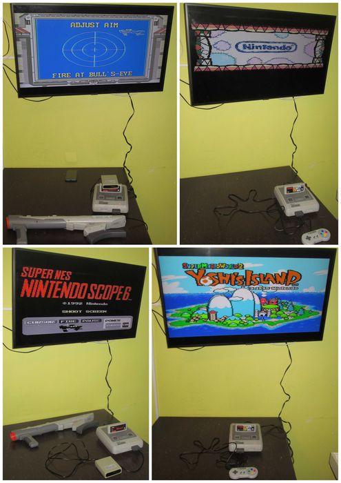 Nintendo SNES / Action Pack / Konsola + Bazooka / SCOPE / 1992