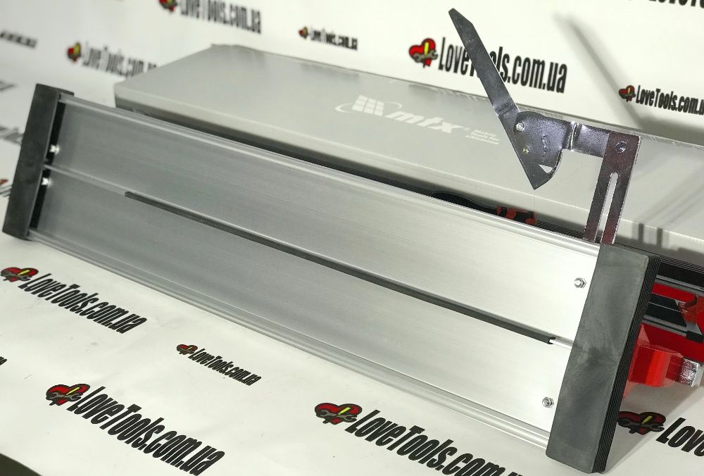 Плиткорез MTX 700 мм рельсовый плиткоріз монорельсовый Matrix 876899: 2 ...