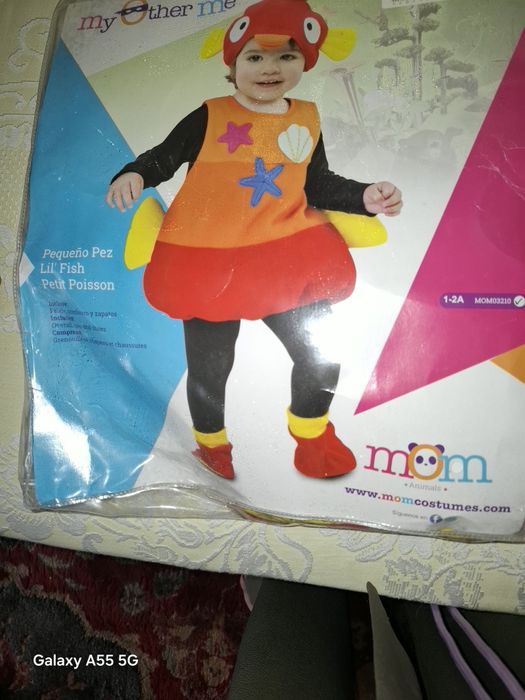 Traje de carnaval infantil