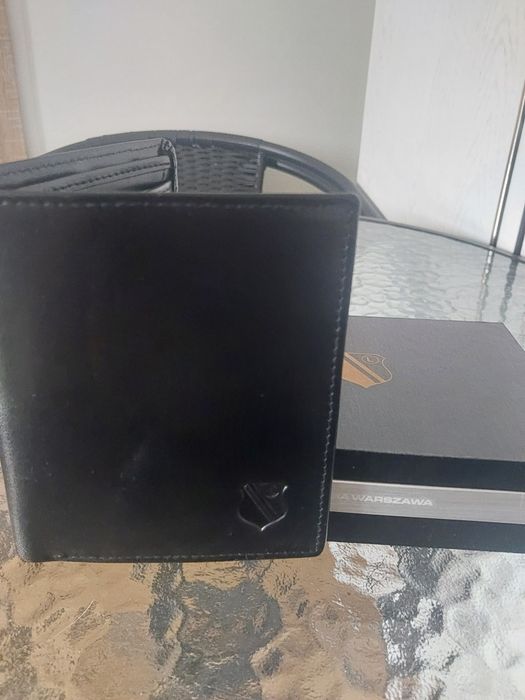 Skórzany portfel Legii Wa-wa