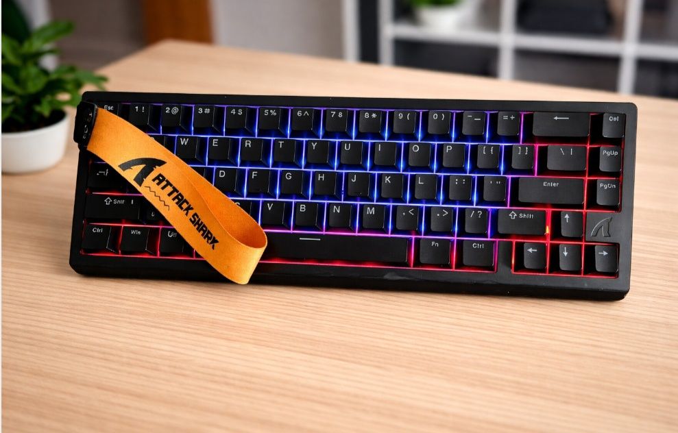 Attack shark X68HE найкраща магнітна клавіатура