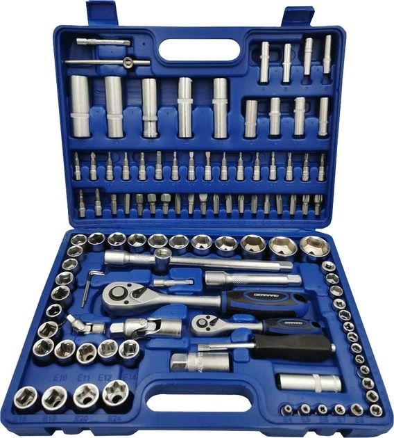 Набір інструментів GERRARD 70218 1/4" і 1/2" на 108 предметів Новий!