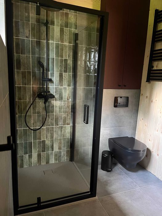 Domek do wynajęcia zalew Ostrowy balia sauna cisza Dom na krańcu lasu