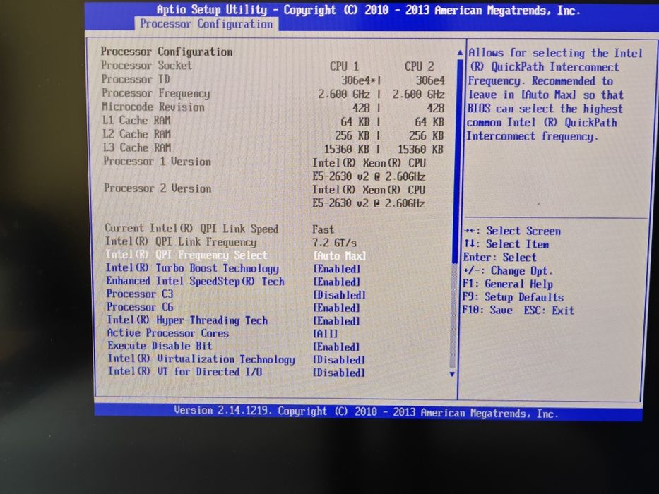 Serwer Intel 2x xeon E5-2630v2 // 64gb RAM ECC // R1304GZ4GC // 1U