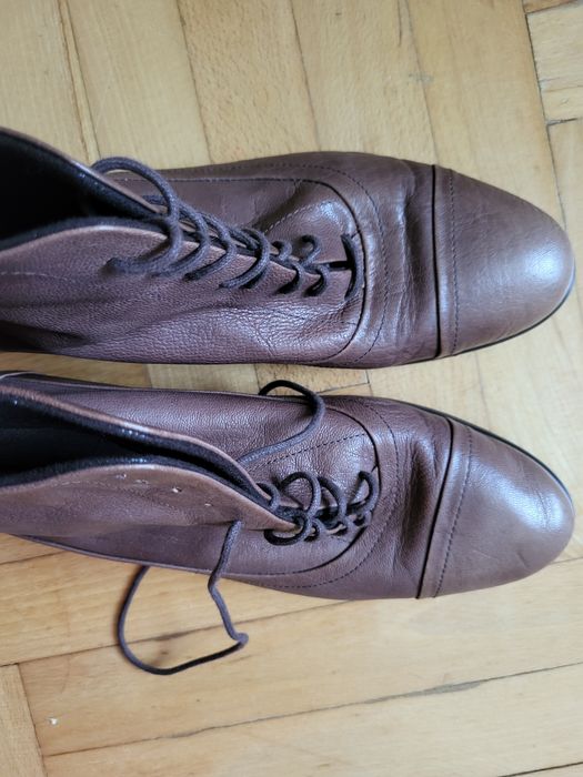 Botki jazzowki damskie skorzane nowe r.41