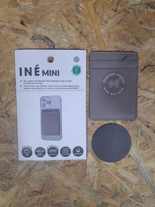 Xoopar Iné Funkcja Mini NFC etui na karty RFID z magnesem Mag-Safe