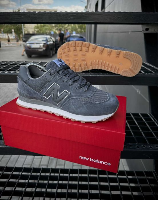 !АКЦІЯ! Кросівки New Balance 574 Dark Grey 41 42 43 44 45 ню беленс