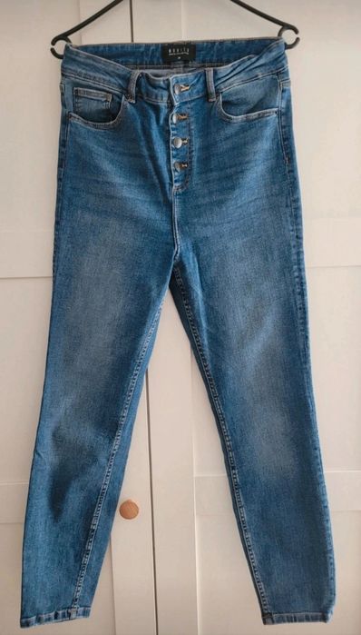 Jeansy skinny rurki damskie rozm. 38